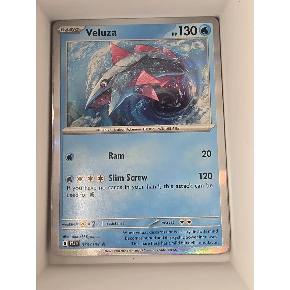 Veluza 056/193 Rare Paldea Evolved Pokemon Reverse Holo Near‎ Mint